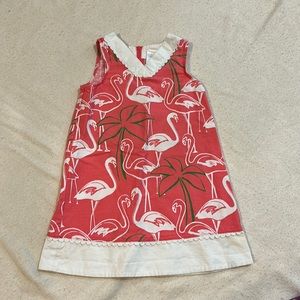 Gymboree size 5 flamingo summer dress